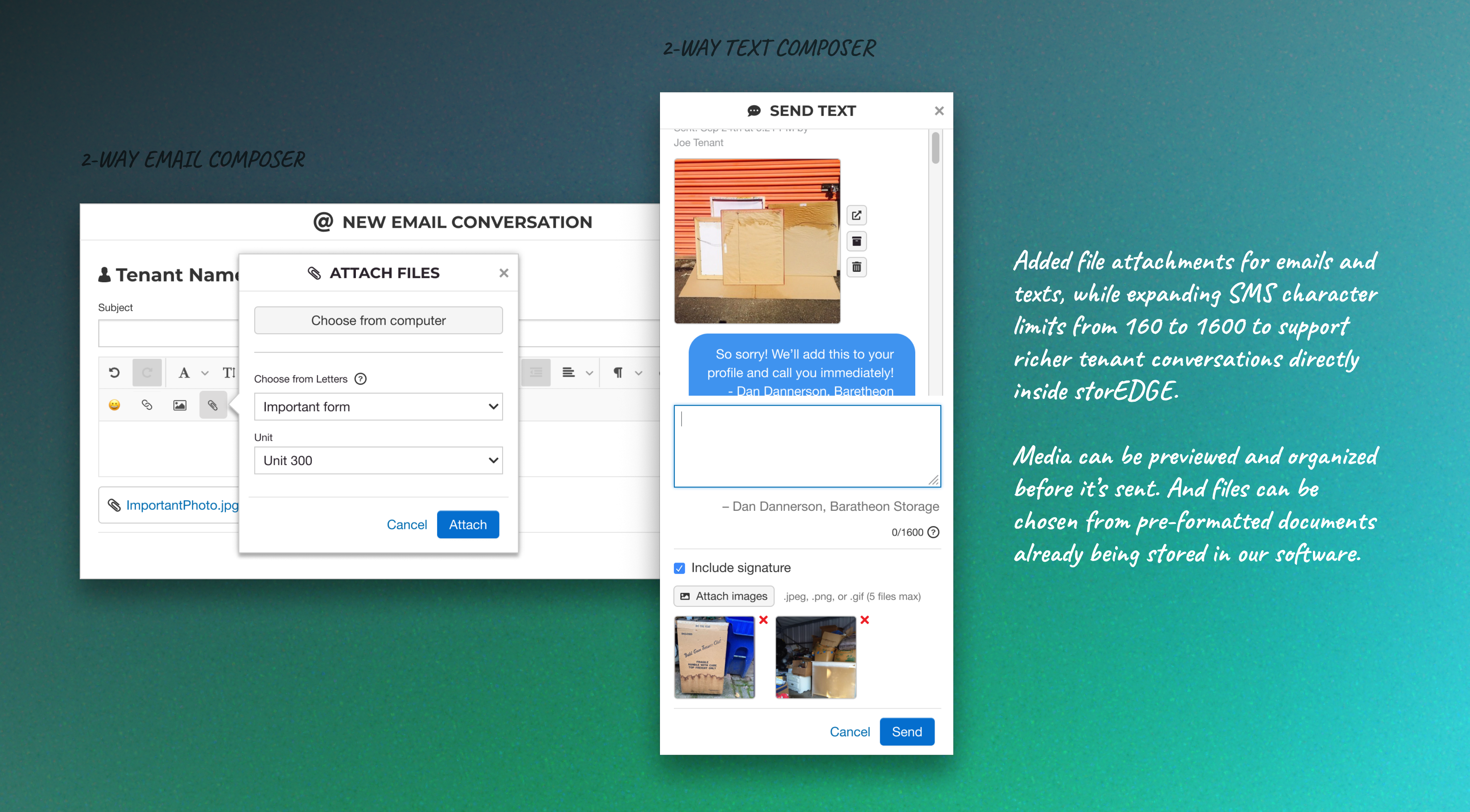Facility communications solution — view 1
