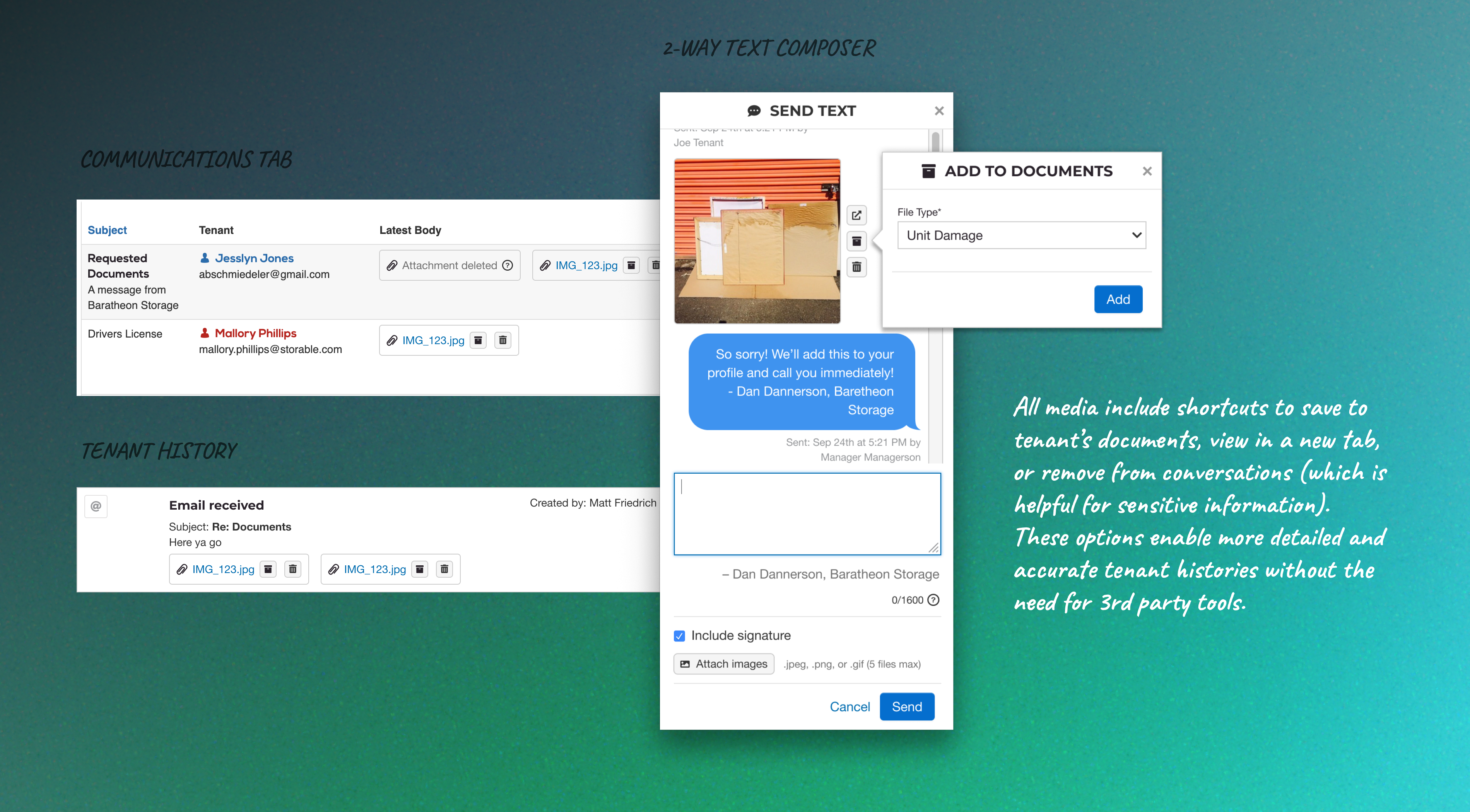 Facility communications solution — view 2