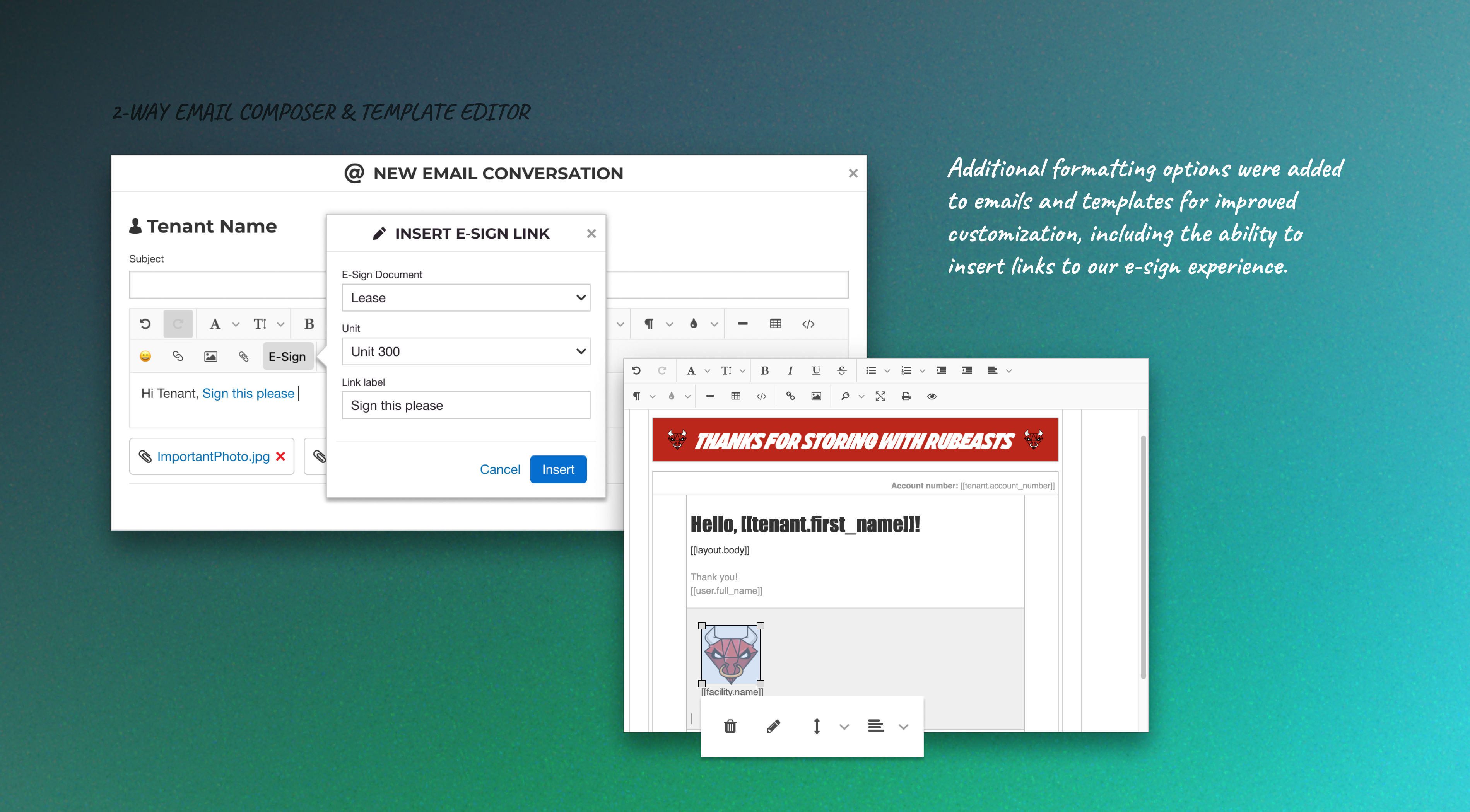 Facility communications solution — view 3